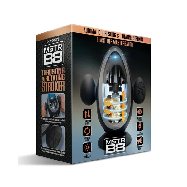 MSTR B8 Blast Off Automatic Thrusting & Vibrating Stroker