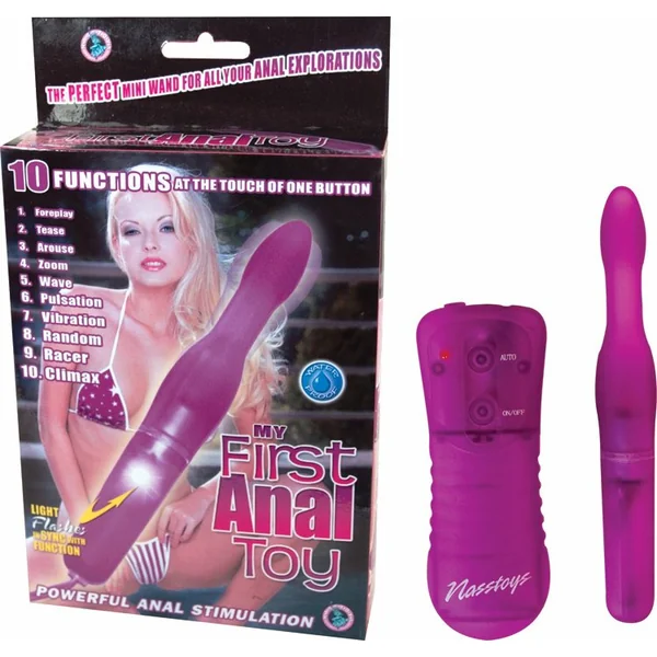 MY FIRST ANAL TOY PURPLE