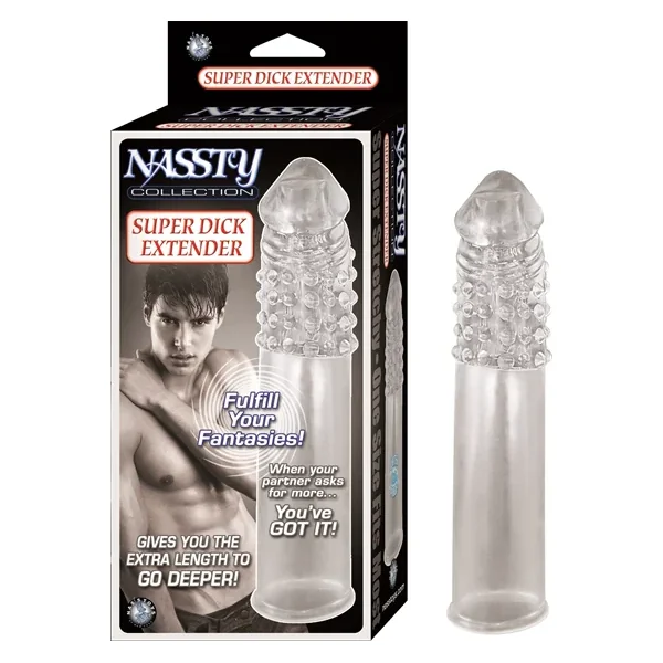Nassty Collection Super Dick Extender Clear