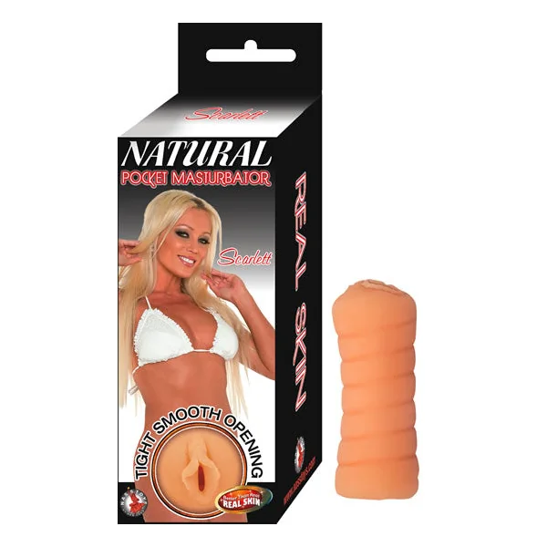 Natural Pocket Masturbator Scarlet - Flesh