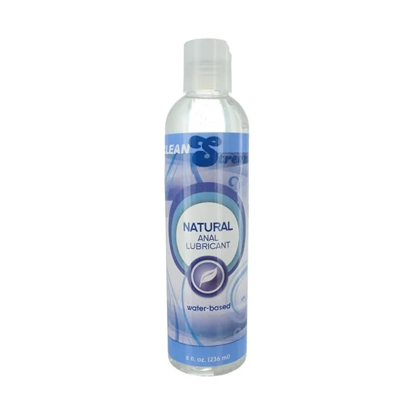 Natural Water Based Anal Lubricant 8 Oz