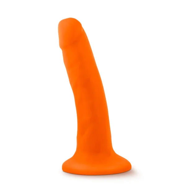 NEO 5.5 DUAL DENSITY COCK NEON ORANGE “