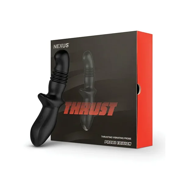 Nexus Thrust 3 Speed Thrusting Probe – Black