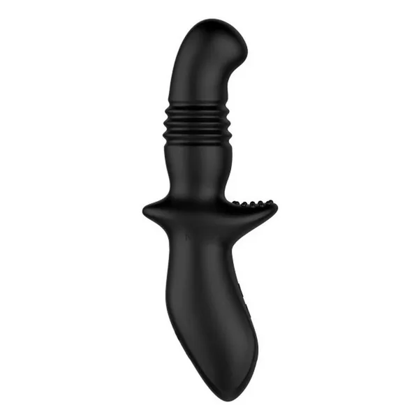 Nexus Thrust Rechargeable Silicone Anal Thrusting Prostate Probe – Black