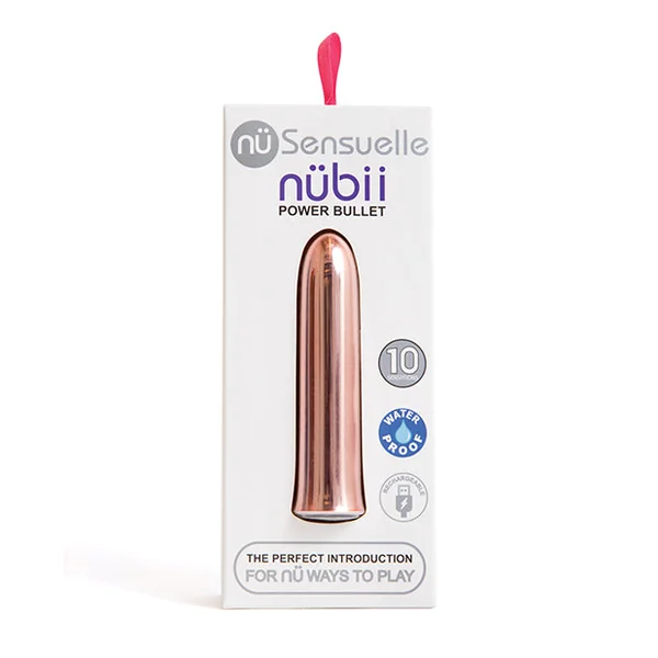 Nu Sensuelle Nubii 15 Function Bullet - Rose Gold