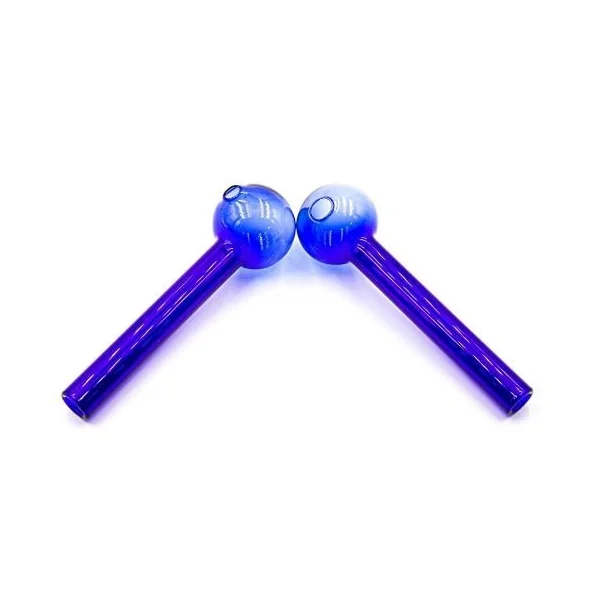 Oil Burners Short Blue Single 4 Inch