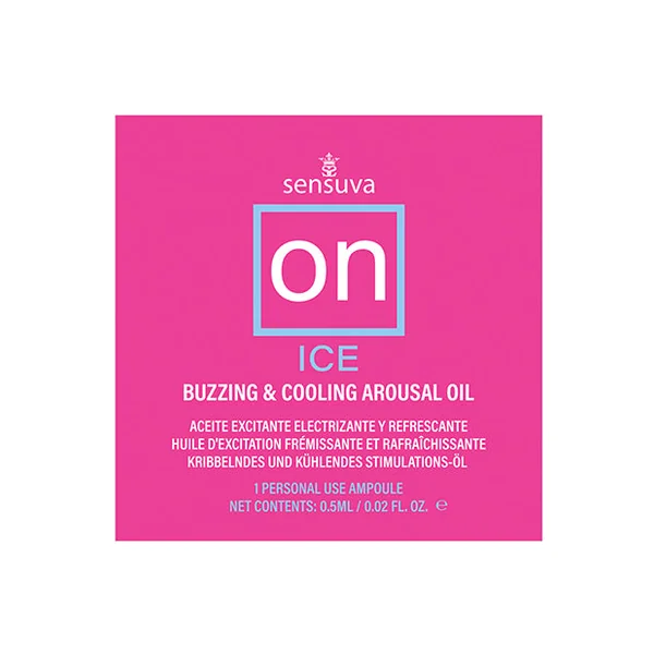 ON Ice Arousal Oil - Single Use Ampoule Packet