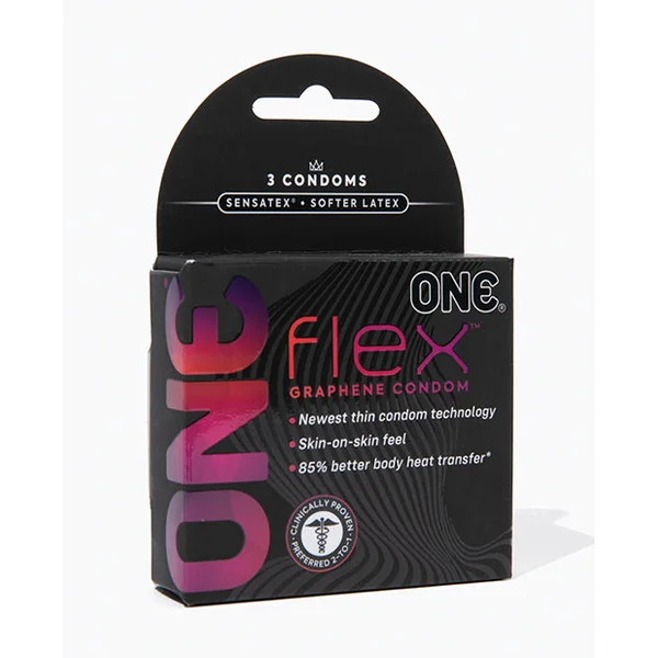 One Flex Ultra-Thin Condoms - Pack of 3