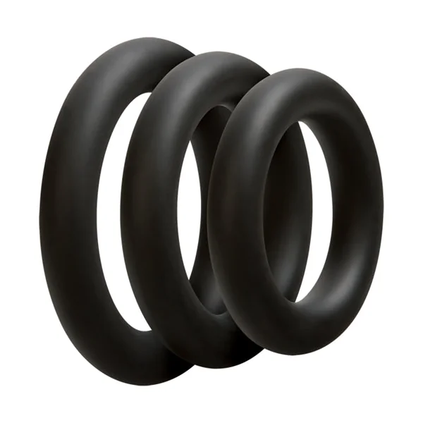 Optimale 3 C Ring Set - Thick - Black