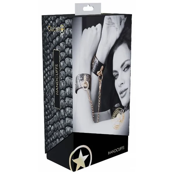 OUCH! FLORENCE COLLECTION HANDCUFFS – BLACK