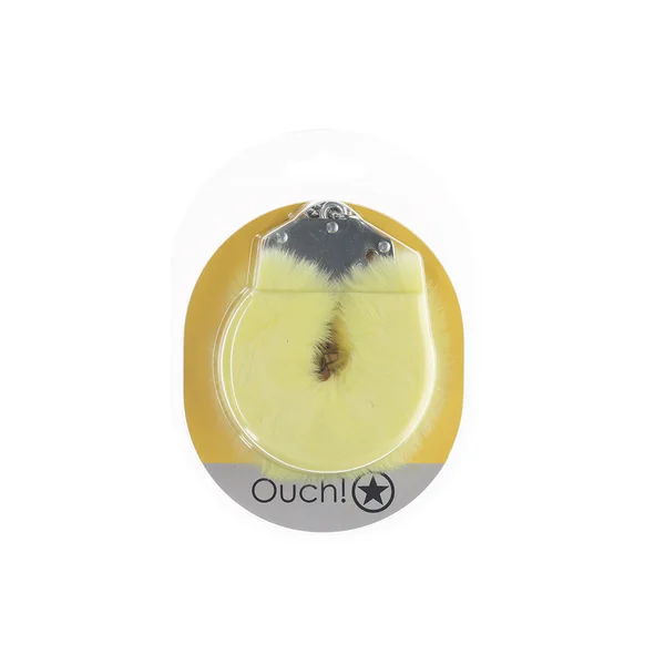 Ouch! – Heavy Duty Fluffy Cuffs – Yellow