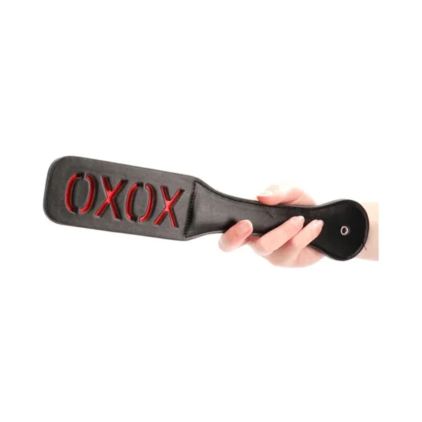 Ouch! ‘XOXO’ Paddle Black