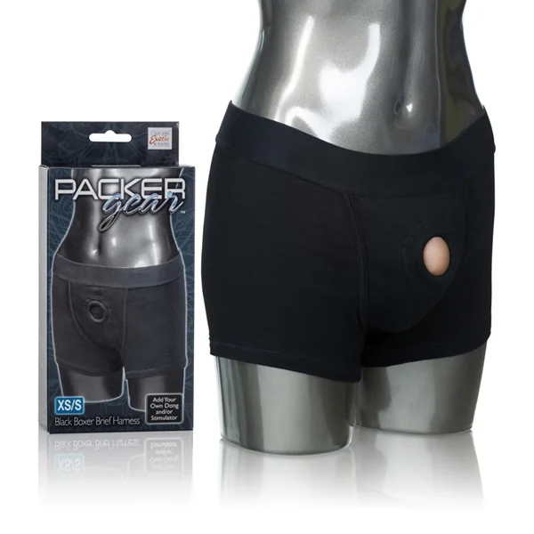 PACKER GEAR BLACK BOXER HARNESS XS/S
