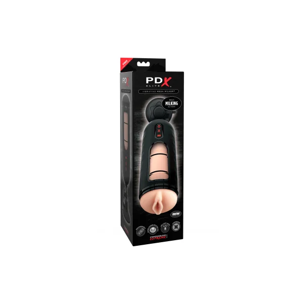 PDX ELITE VIBRATING MEGA MILKER