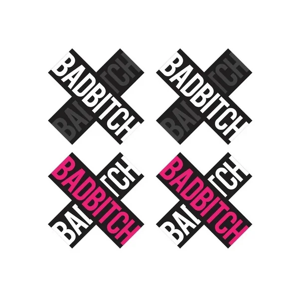 Peekaboo Bad Bitch X Pasties – Black/Red