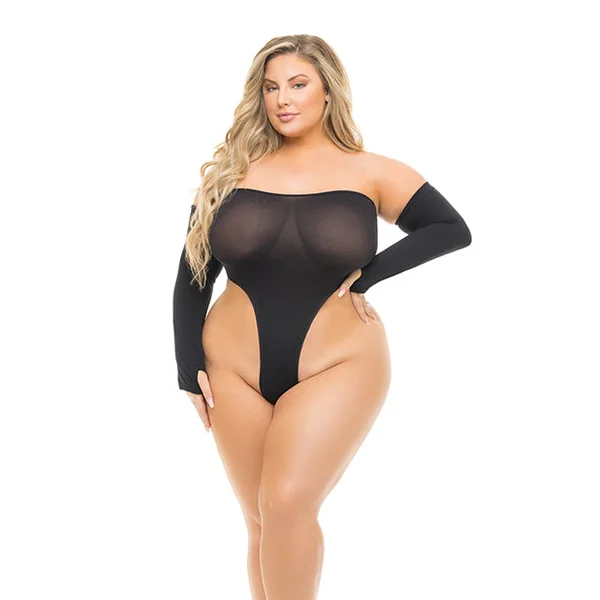 Pink Lipstick High Af Teddy W/gloves Black Qn