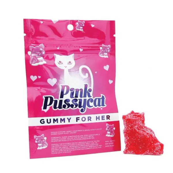 PINK PUSSYCAT GUMMY FOR HER EA (NET)