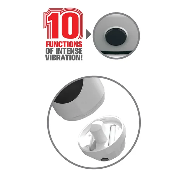 Pipedream Extreme Toyz Mega Grip Squeezable Vibrating Strokers – Pussy