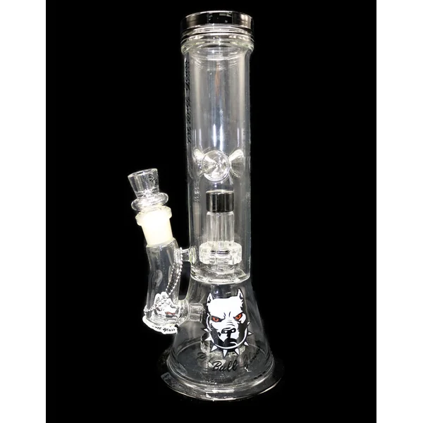 Pitbull Water Pipe 11inch Duel Chamber Shower Head Bk,B,Jade