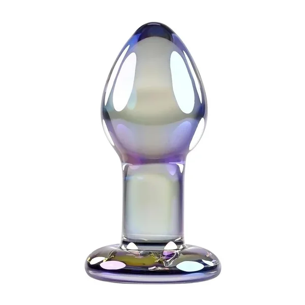 Playboy Jewels Glass Plug – Purple