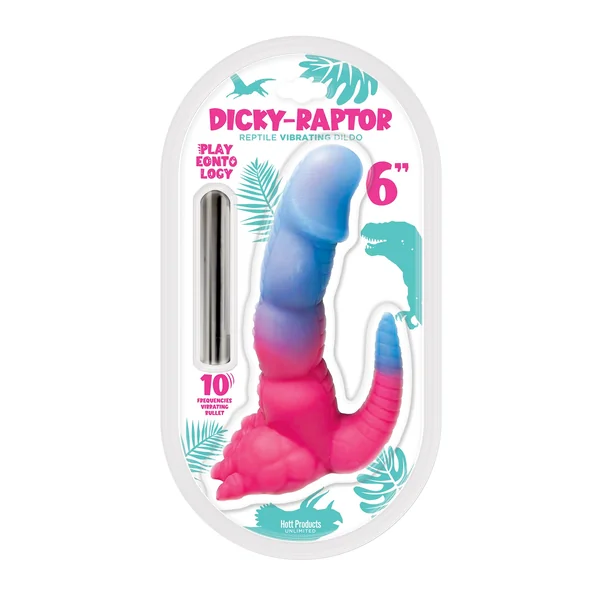 PLAYEONTOLOGY SERIES 6 IN DICKY RAPTOR VIBRATING DILDO