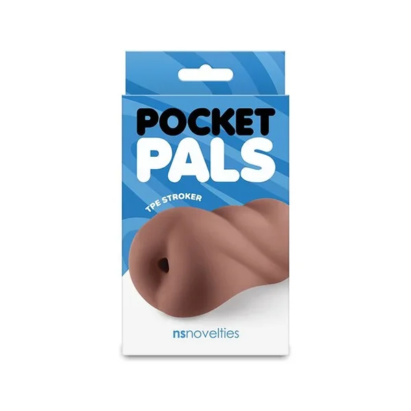 Pocket Pals Anal Stroker Brown