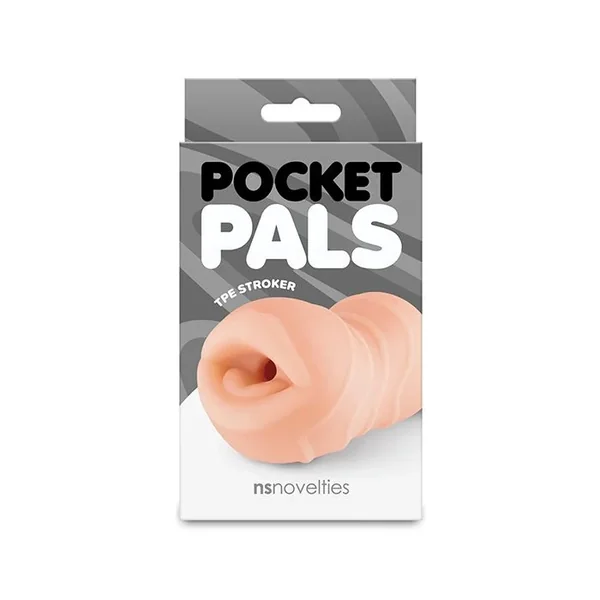 Pocket Pals Mouth Stroker Tan
