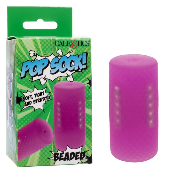 Pop Sock Beaded Masturbator by Cal Exotics