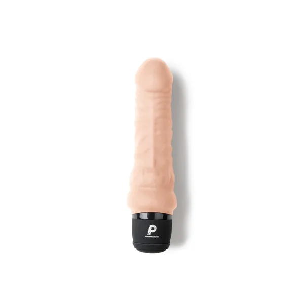 Powercocks 6″ Realistic Vibrator Flesh