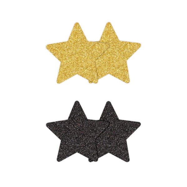 Pretty Pasties Glitter Star Adhesive Nipple Pasties 2-Pack