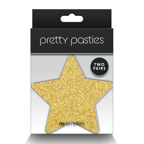 Pretty Pasties Glitter Stars - 2 Pair
