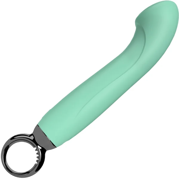PrimO G-Spot Rechargeable Silicone Vibrator By Screaming O - Kiwi Mint