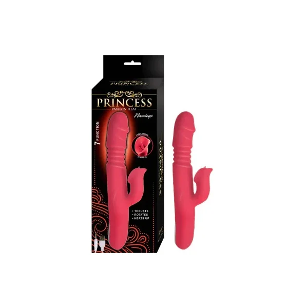 Princess Passion Heat Vibrator, Coral