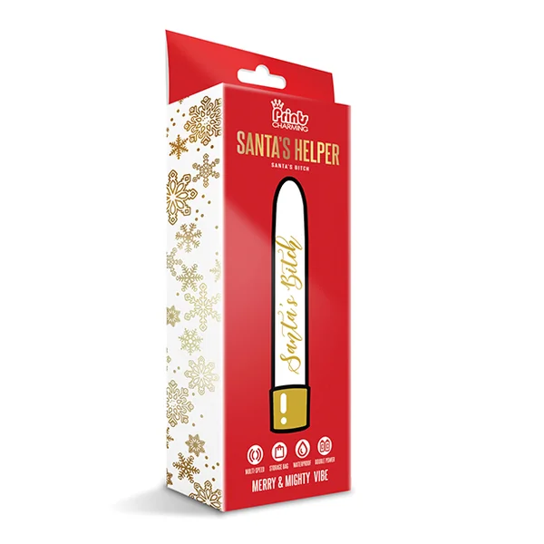 PRINTS CHARMING SANTAS HELPER SANTAS BITCH VIBE