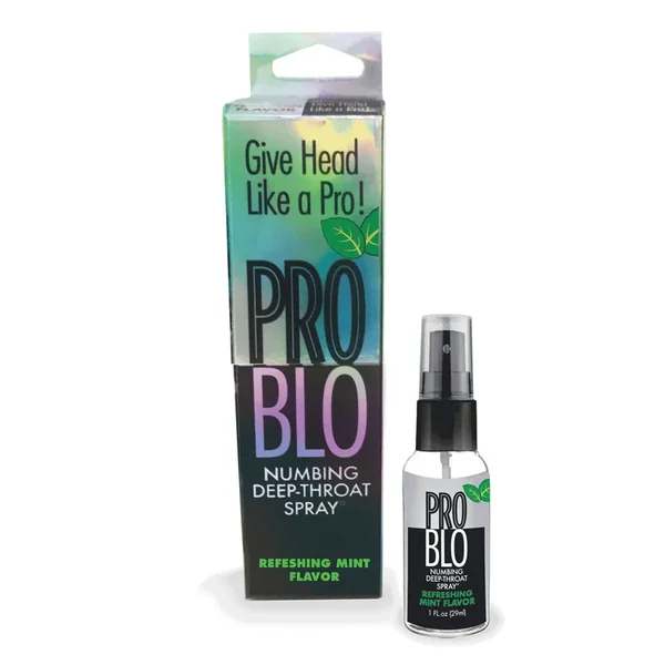 ProBlo Deep Throat Spray – Mint – Mint Flavoured Deep Throat Spray – LGBT.501