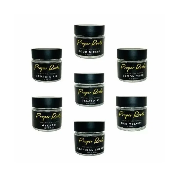 Proper Roots THC-A FLower 3.5g Ice Cream Cake