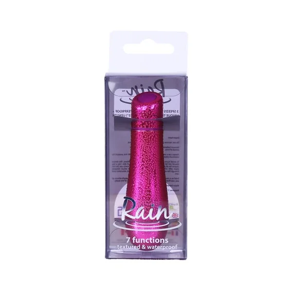 RAIN POWER BULLET 3IN TEXTURED FUCHSIA