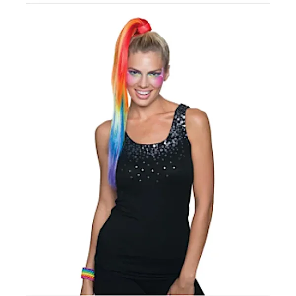 Rainbow ”Ponytail” Hair Clip
