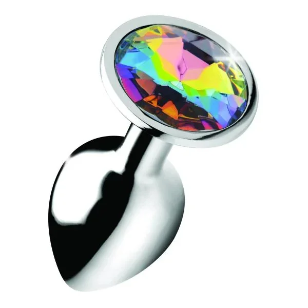 Rainbow Prism Gem Anal Plug – Small