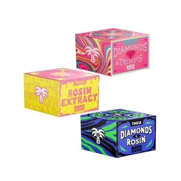Rave Exotic Diamonds Rozin Dabs Og Kush