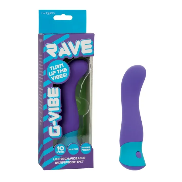 Rave G-Vibe Curved Massager – Purple/Blue