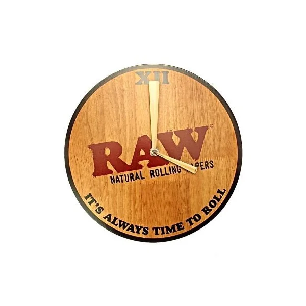 Raw Rolling Time Wall Clock