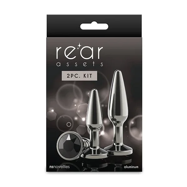 Rear Assets Tapered Trainer Kit Gunmetal – Black