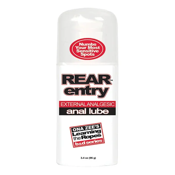 Rear Entry Desensitizing Anal Lube – 3.4 oz