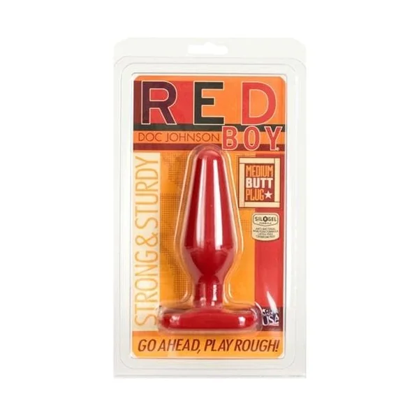 Red Boy Medium Butt Plug