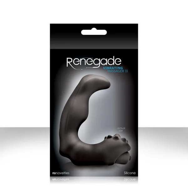 RENEGADE VIBRATING MASSAGER 2 BLACK
