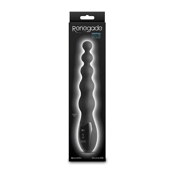 Renegade Virtua Digital Beaded Anal Vibrator – Black