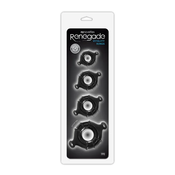 RENEGADE VITALITY RINGS BLACK