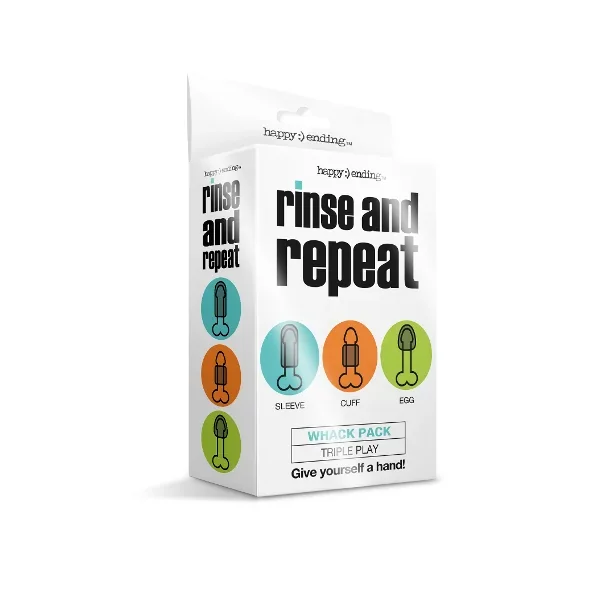 Rinse and Repeat Whack Pack Triple Play