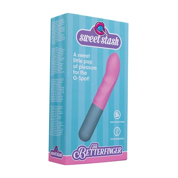 Rock Candy The Betterfinger G-Spot Vibe – Pink/Grey
